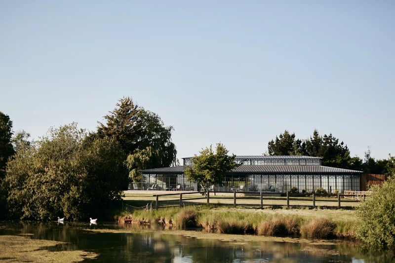 exterior of orangery
