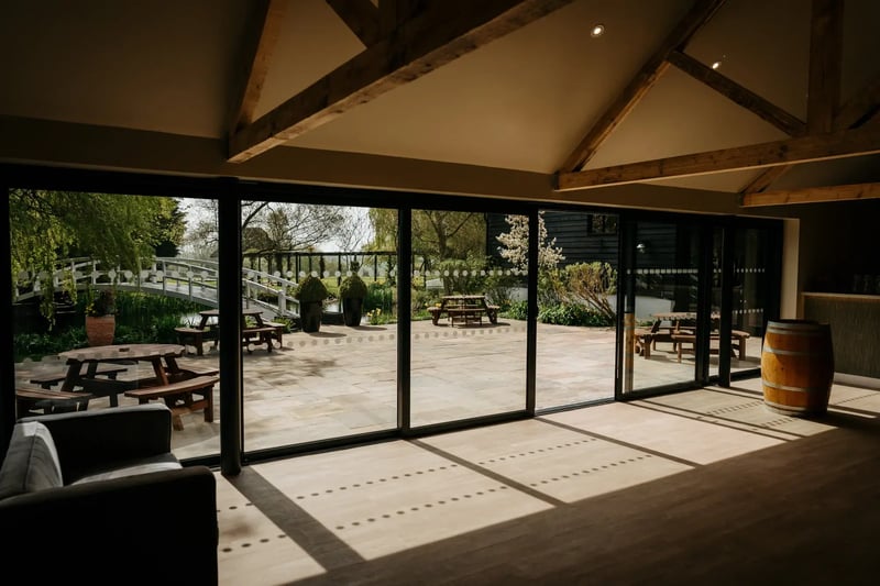 Guest waiting area at High House